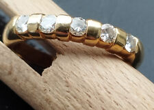 Schlichter Brillant Ring 750er