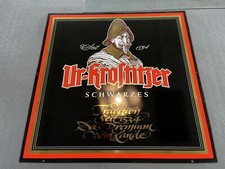 Emailschild Ur-Krostitzer großer Ausleger - Musterschild von Boos & Hahn
