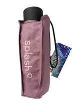 SPLASH Regenschirm Schirm Minischirm Handöffner 15,5cm blau rot grün schwarz