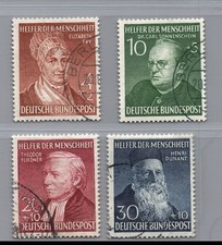 Bund Michel Nummer 156 - 159