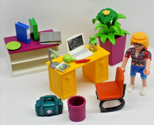 Frau im Büro + Zubehör + Möbel + Wohnen + Einrichtung + Figur ++ Playmobil