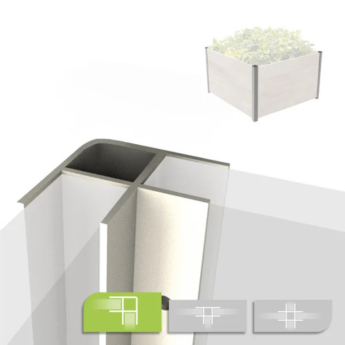 Biogreen aluminium eckprofil - biogreen,