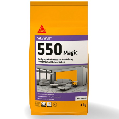 Sikawall 550 magic 3kg - sikawall-550,