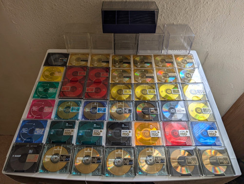 71x minidisc 80 - minidisc, gold