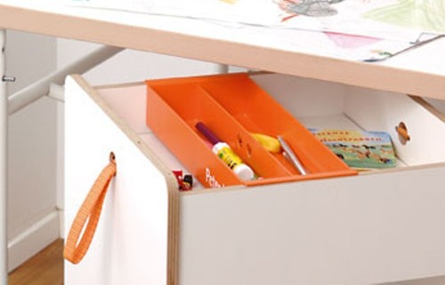 Stifteschale orange für