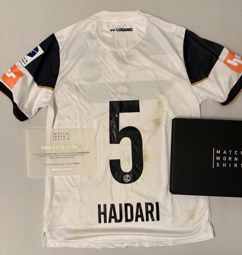 Matchworn shirt lugano - shirt, fc