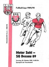 DDR Fußballprogramm   BSG