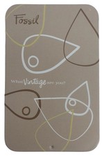 FOSSIL Geschenkbox Vintage