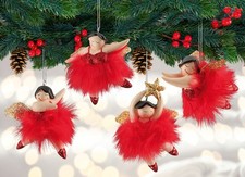 Engel Betty rot hängend