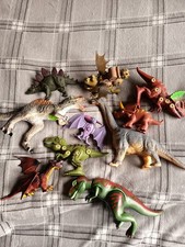 10 Dinosaurier Konvolut Sammlung Paket  Dinos T-Rex groß. 