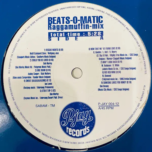 Beats matic raggamuffin mix - beats-o-matic, raggamuffin-mix