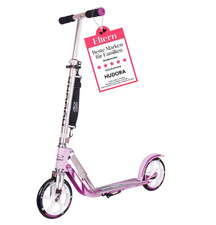 HUDORA BigWheel - Big Wheel 205 Scooter, Lila, Cityroller, Tretroller bis 100 kg
