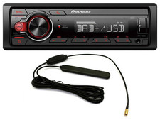Pioneer MVH-130DAB MP3-Autoradio DAB USB AUX-IN inkl. DAB-Antenne