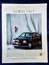 Opel Corsa A GSI,  originale