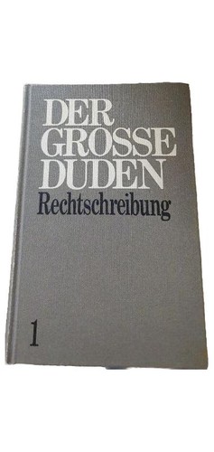 Duden rechtschreibung band - duden,