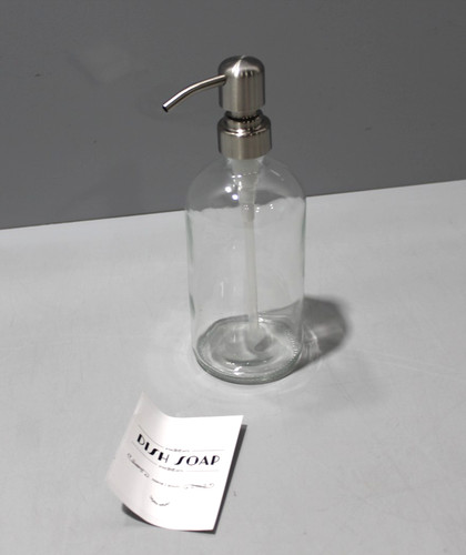 Glas seifenspender - seifenspender,