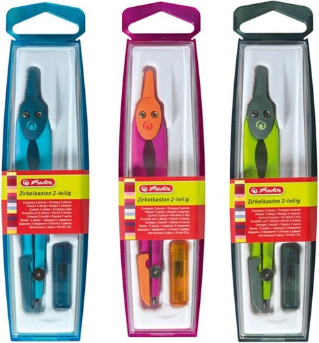 Herlitz zirkelkasten teilig - herlitz, 2-teilig