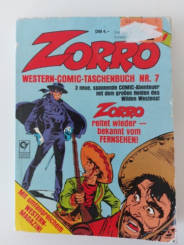 Zorro comic taschenbuch 7 - taschenbuch, nr.7
