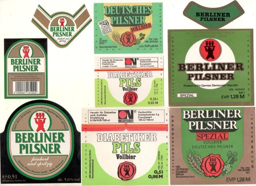 Bieretiketten ddr später - bieretiketten,