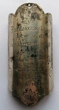 Fahnennagel, Fahnenweihe, Zittau, 1934..Sachsen Silber