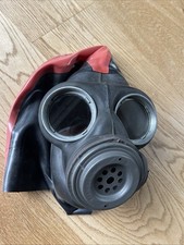 Gasmaskenhaube Latex, Heavy Rubber 
