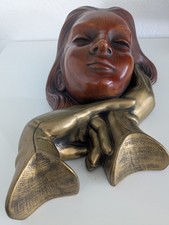 Achatit Wandmaske 50/60er