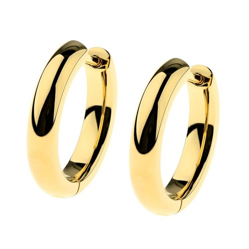 Creolen edelstahl gold - -,