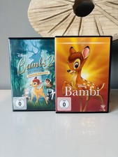 DVD Box • Bambi Teil 1 & 2 • Disney 2 DVDs Zeichentrick