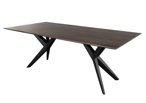 Esstisch akazie 160x90x76 grau - esstisch,