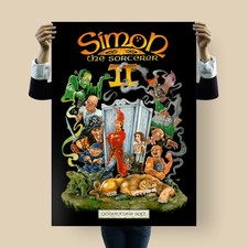 Simon the Sorcerer II Poster | The Lion, the Wizard & the Wardrobe