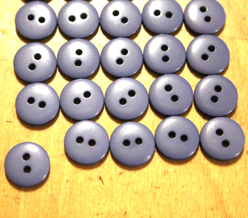 Kleine blaue knöpfe 11 - kleine,