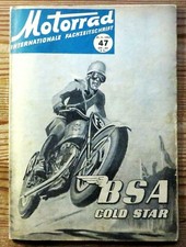 Motorrad 47/53 Titelbild: BSA
