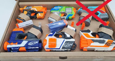 5 x Nerf Micro Shots Pistolen Hasbro Kinder Spielzeug wie neu mit 6 Pfeilen