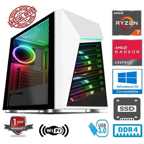 Amd ryzen 2700x 3ghz - 7, 4,3ghz