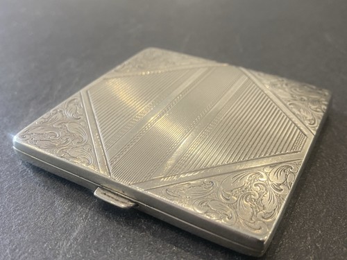 800 silber puderdose - 800’er,