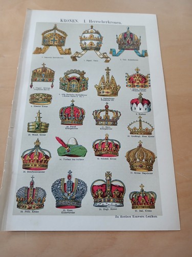 Chromolithographie 1905 - um,