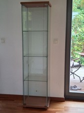 Glasvitrine gebraucht 160cm hoch, 40cm Breit, 35cm Tief
