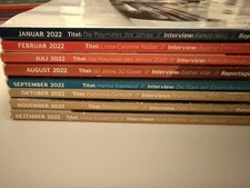 8 Playboyhefte 2022 Komplett