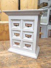 alter Gewürzschrank Apothekerschrank Weichholz Küchenschrank Vintage