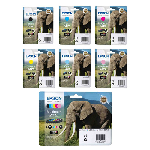 Original epson 24xl elephant - epson,