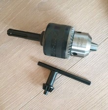 Wolfcraft 2649000 Bohrfutter mit SDS Plus Adapter Schlüssel Spannweite mm 1,5 13