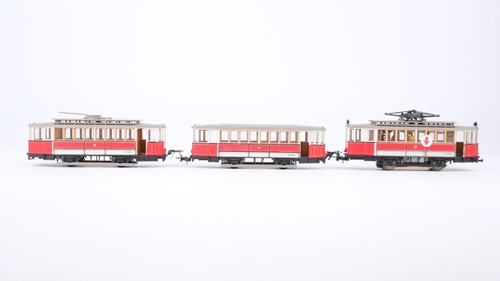 Halling straßenbahn mit - h0,