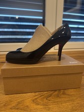 Christian Louboutin Fifille 100 Patent Pumps Schwarz Lack 41 Neuwertig mit Box