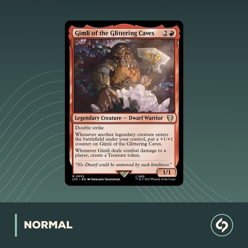 Mtg gimli the glittering - the,