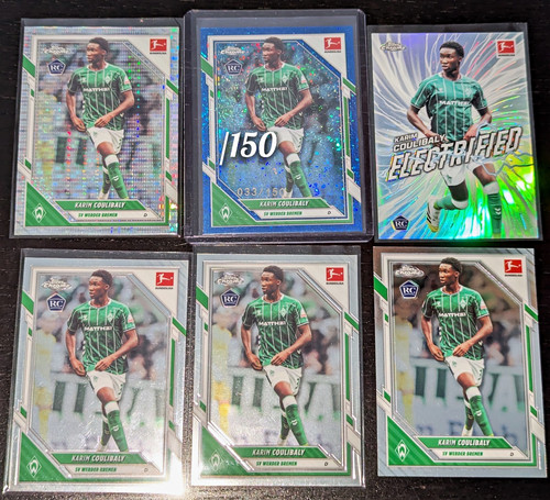 Topps chrome karim - chrome, coulibaly