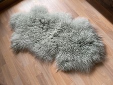 Echtes Öko-Islandlammfell  Edel  Werner Voß 100%  Traum-Echtfell, Öko gegerbt