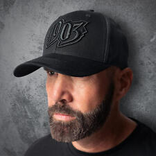 Cap 1903 - Basecap - Schwarz - Baumwolle - Ideal für Harley Fans - Hochwertig