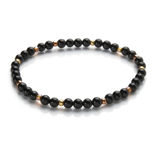 Edelstein armband 4mm mit - 4mm,