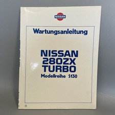 Nissan wartungsanleitung 280zx - wartungsanleitung,