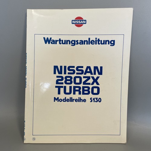Nissan wartungsanleitung 280zx - nissan,